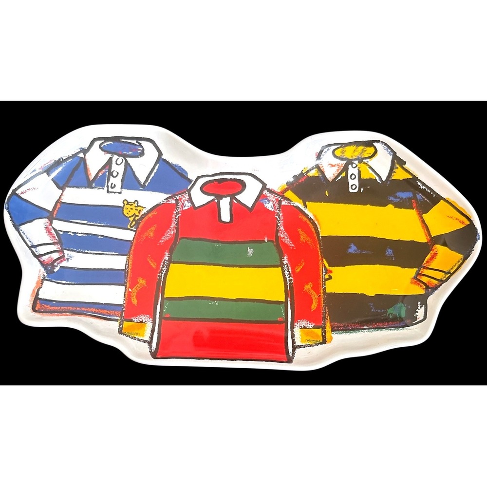 Rowing Blazers Catchall Stoneware Rugby Shirts Trinket Tray Catch All